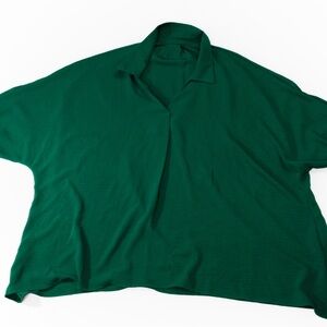 Emerald Green Relaxed Fit Shirt
